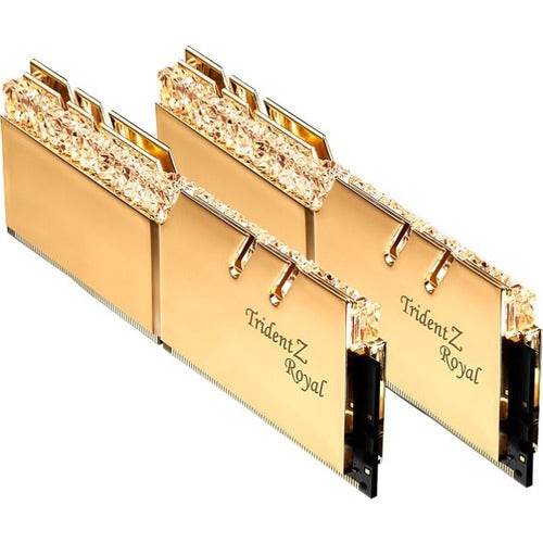 G.SKILL Trident Z Royal RAM Module for Motherboard, Desktop PC - 32 GB (2 x 16GB) - DDR4-3600/PC4-28800 DDR4 SDRAM - 3600 MHz - CL18 - 1.35 V G.SKILL Trident Z Royal RAM Module for Motherboard, Desktop PC - 32 GB (2 x 16GB) - DDR4-3600/PC4-28800 DDR4 SDRAM - 3600 MHz - CL18 - 1.35 V